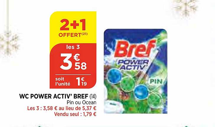 Wc Power Activ' Bref