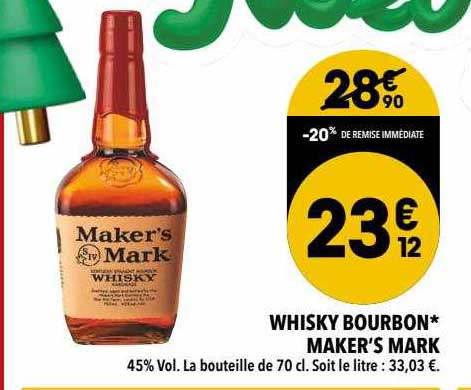 whisky bourbon maker's mark