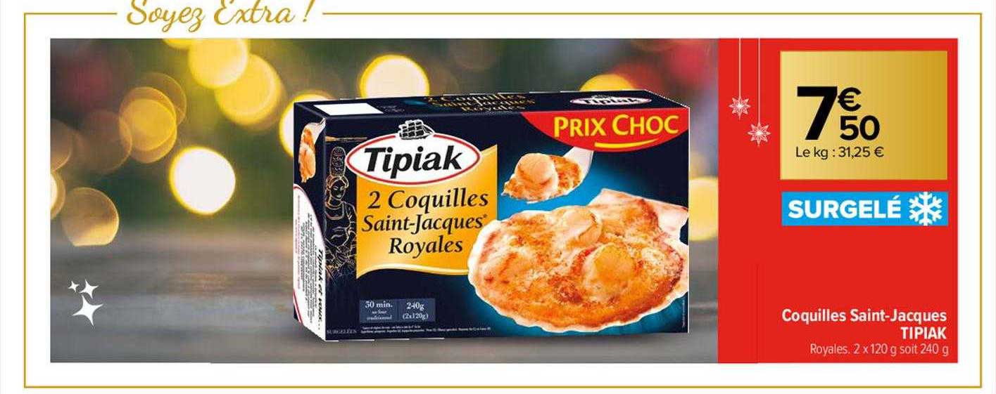 coquilles saint-jacques tipiak