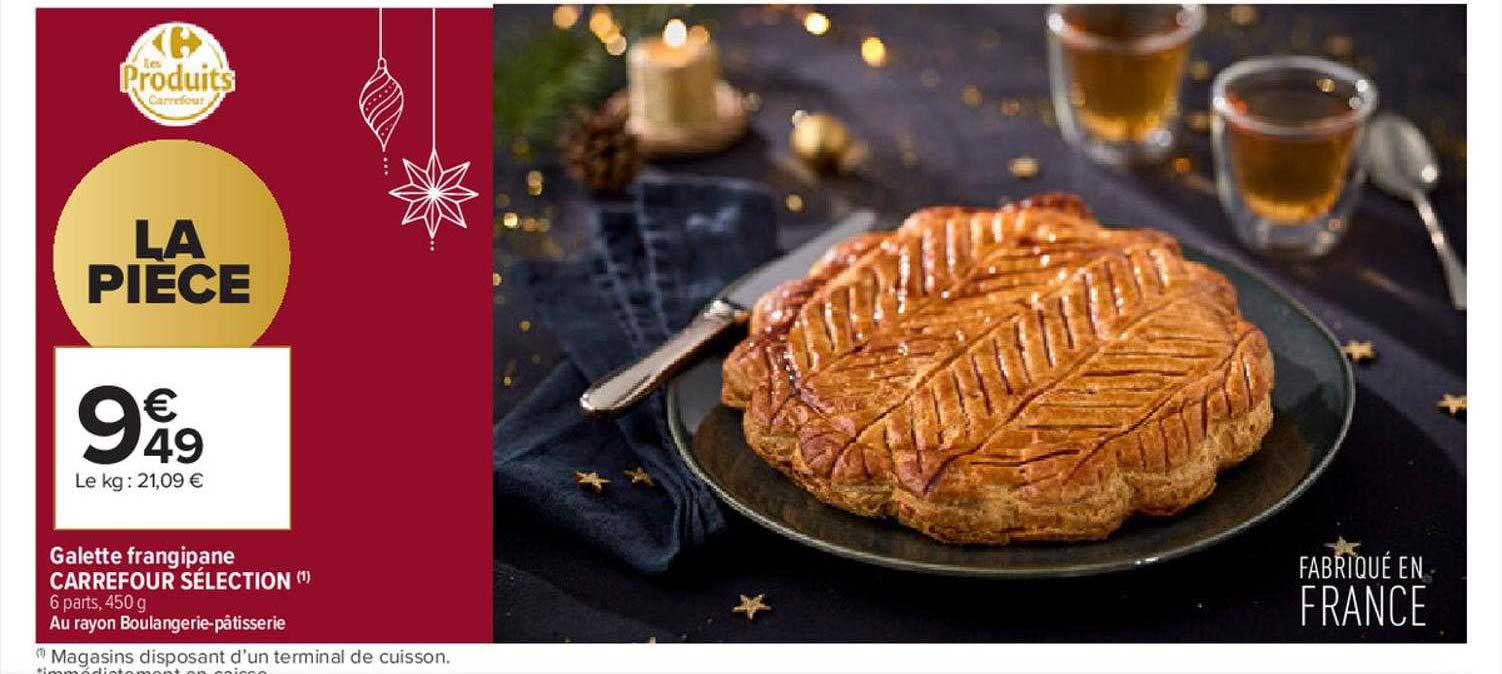 galette frangipane carrefour sélection
