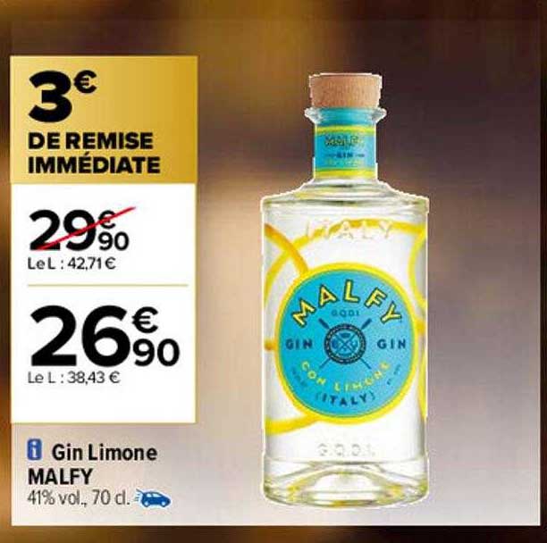 gin limone malfy