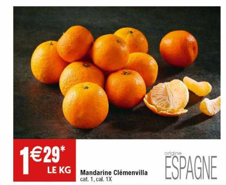 mandarine clémenvilla