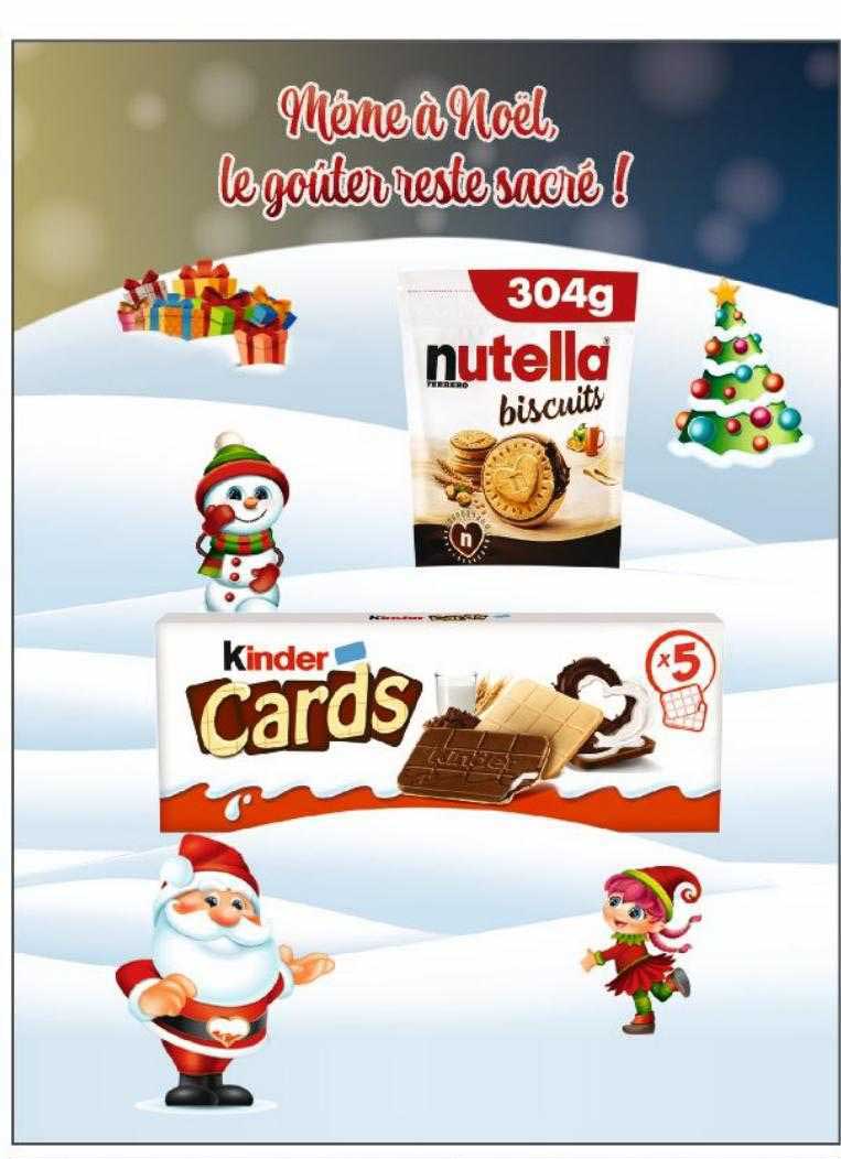 Nutella Biscuits, Kider Cards