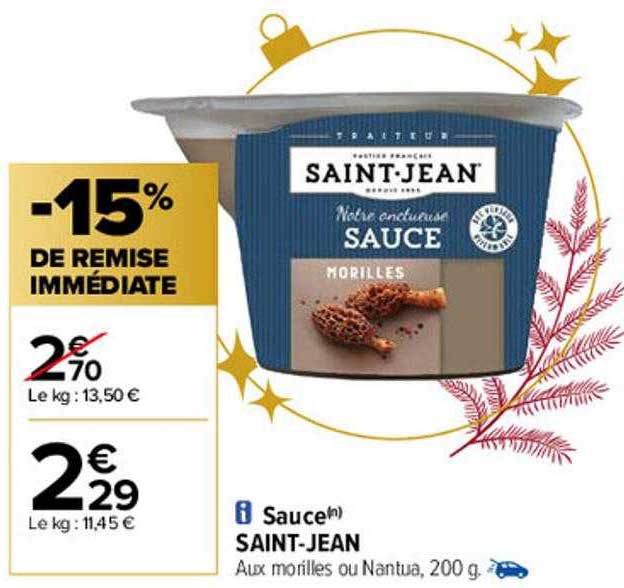 sauce saint-jean