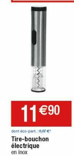 tire-bouchon électrique