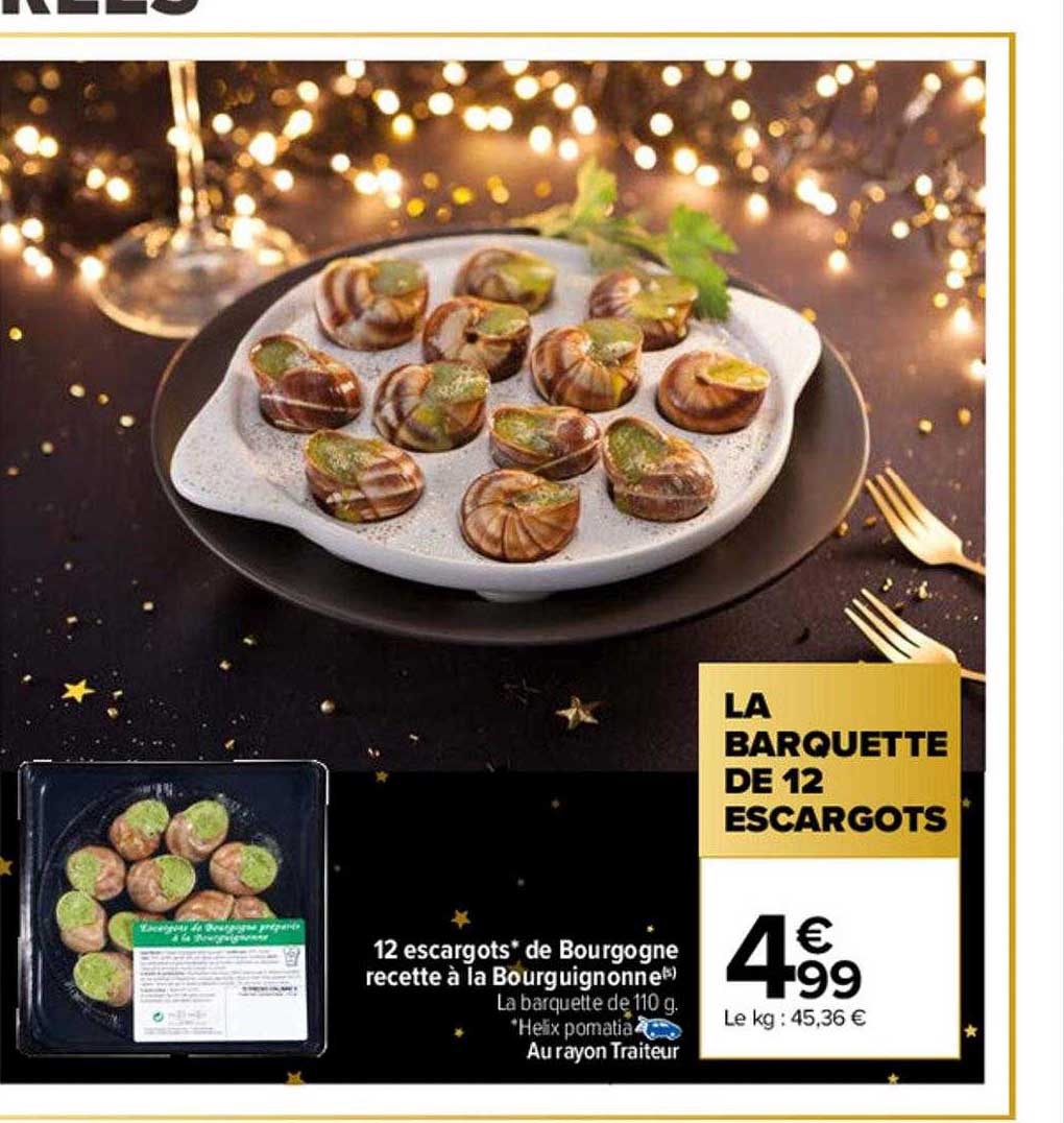 12 escargots de bourgogne recette à la bourguignonne