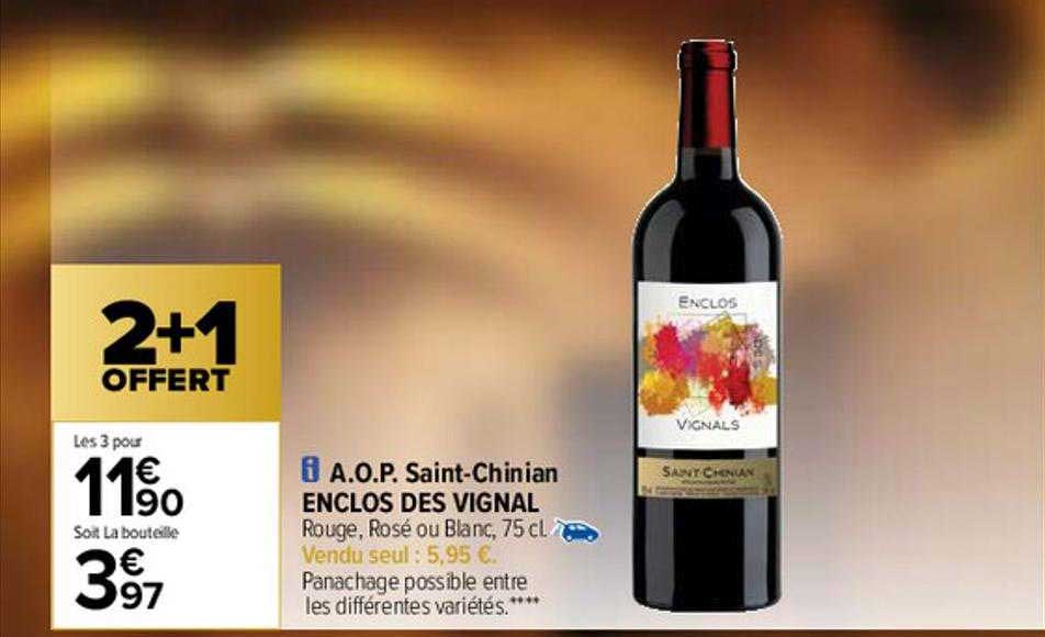 a.o.p. saint-chinian enclos des vignal