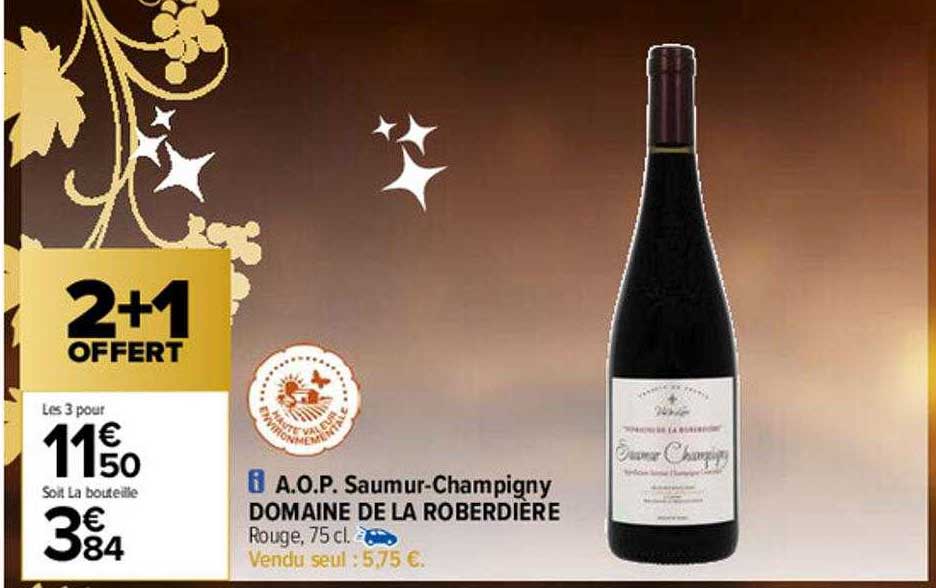 a.o.p. saumur-champigny domaine de la roberdière