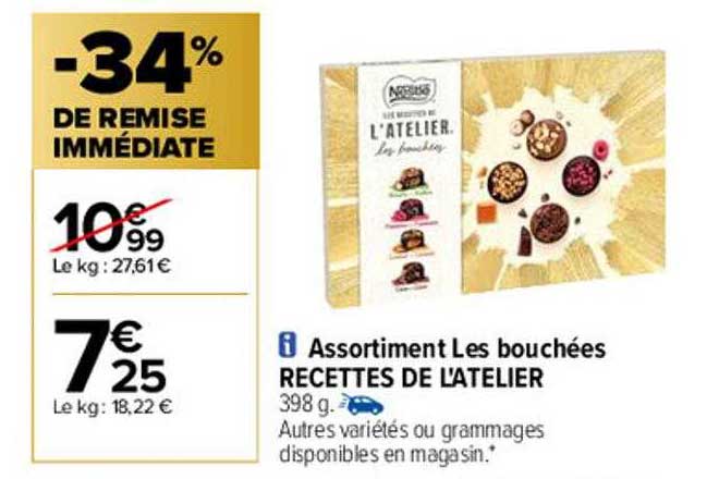 Assortiment Les Bouchées Recettes De L'atelier