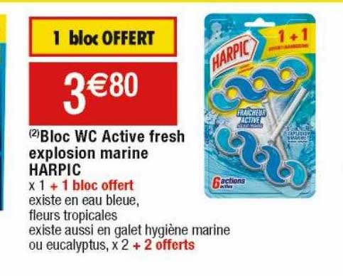 bloc wc active fresh explosion marine harpic
