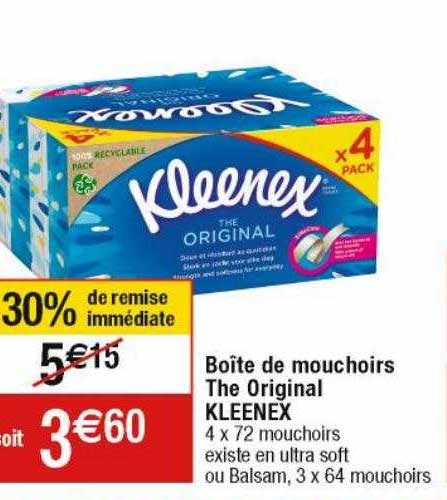 Boîte De Mouchoirs The Original Kleenex