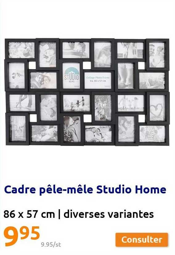 cadre pêle-mêle studio home