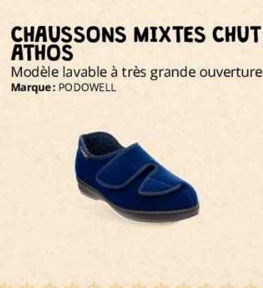 chaussons mixtes chut athos podowell