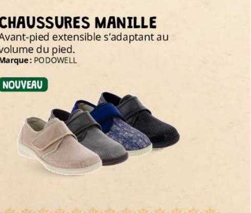 chaussures manille podowell