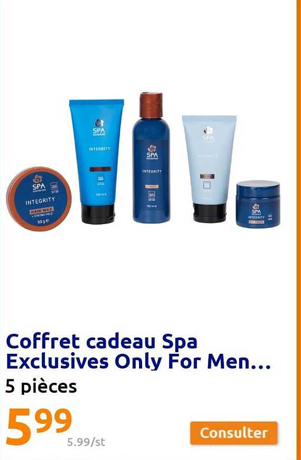 coffret cadeau spa exclusives only for men...