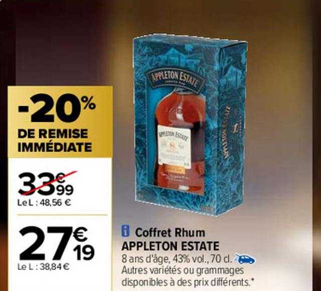 coffret rhum appleton estate