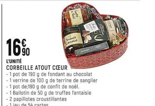 corbeille atout cœur