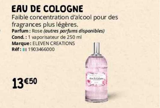 eau de cologne eleven créations