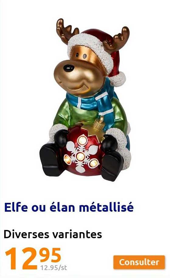 elfe ou élan métallisé