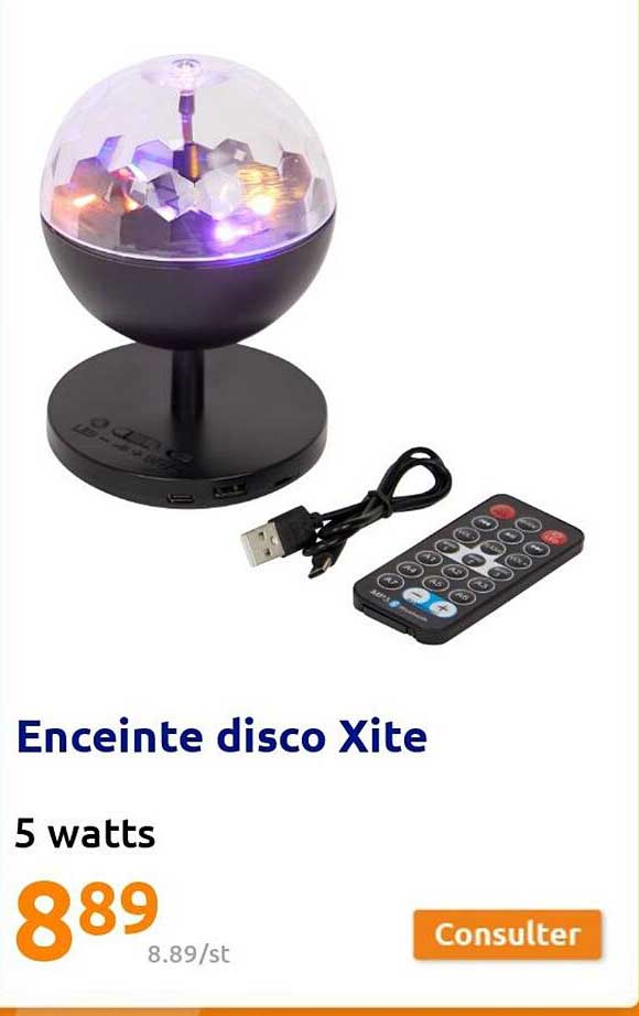 enceinte disco xite