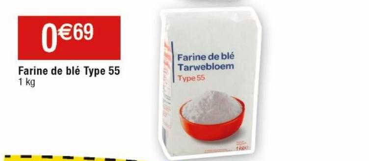 farine de blé type 55