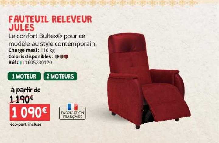 fauteuil releveur jules