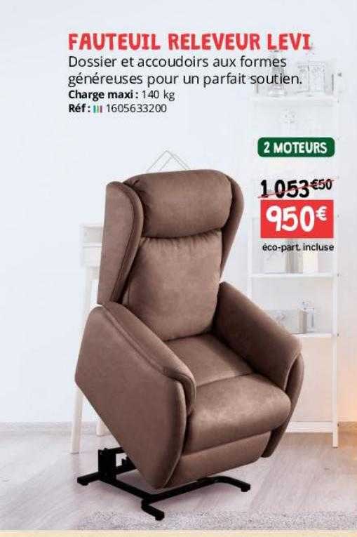 fauteuil releveur levi