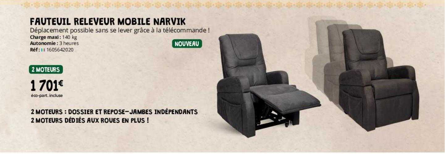 fauteuil releveur mobile narvik