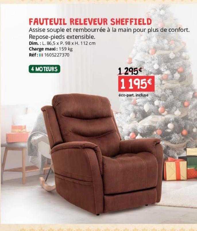 fauteuil releveur sheffield
