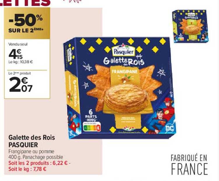 galette des rois pasquier