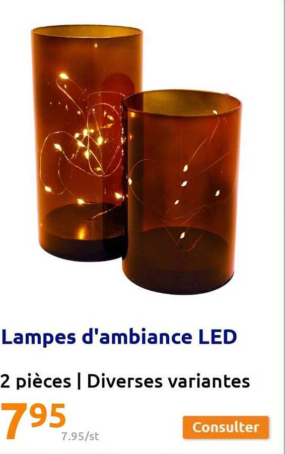 lampes d'ambiance led