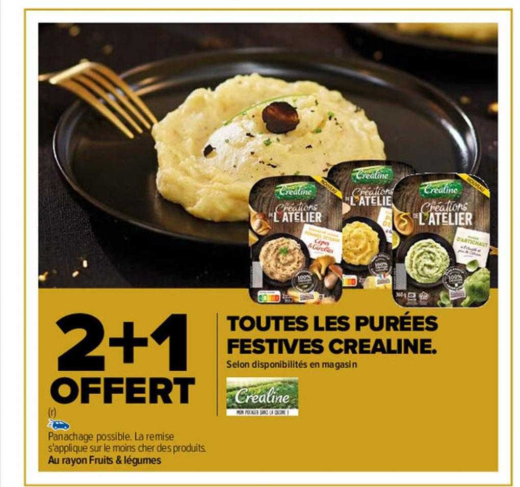 les purées festives créaline