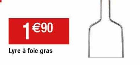 lyre à foie gras