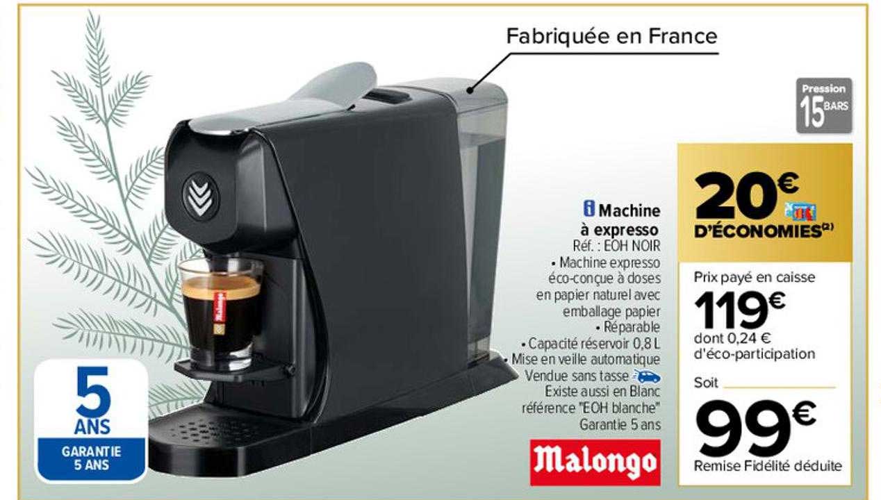 Machine à Expresso Malongo
