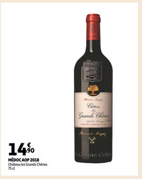 médoc aop 2018 château les grands chênes