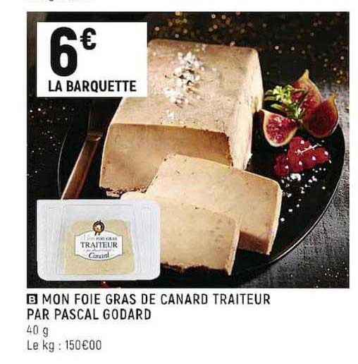mon foie gras de canard traiteur par pascal godard