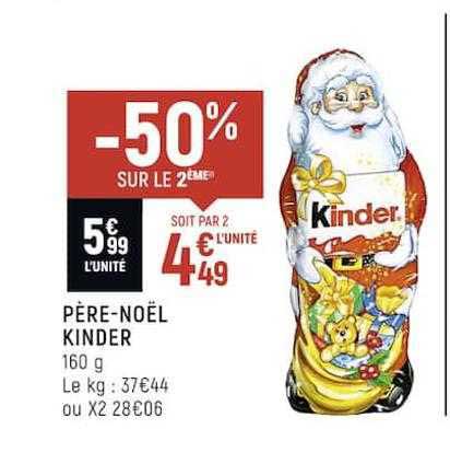 père-noël kinder