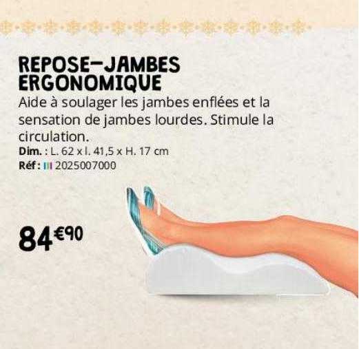 repose-jambes ergonomique