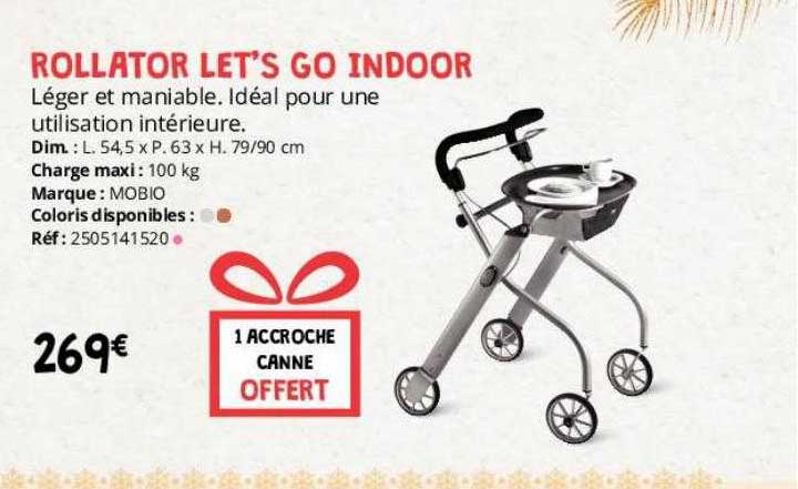 Rollator Let's Go Indoor Mobio