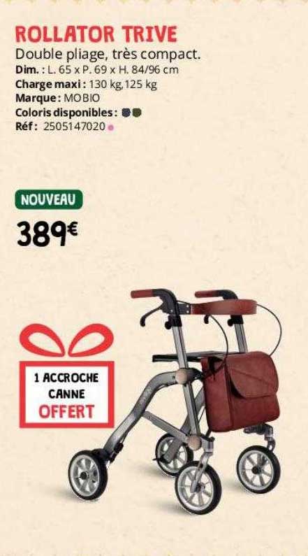 rollator trive mobio