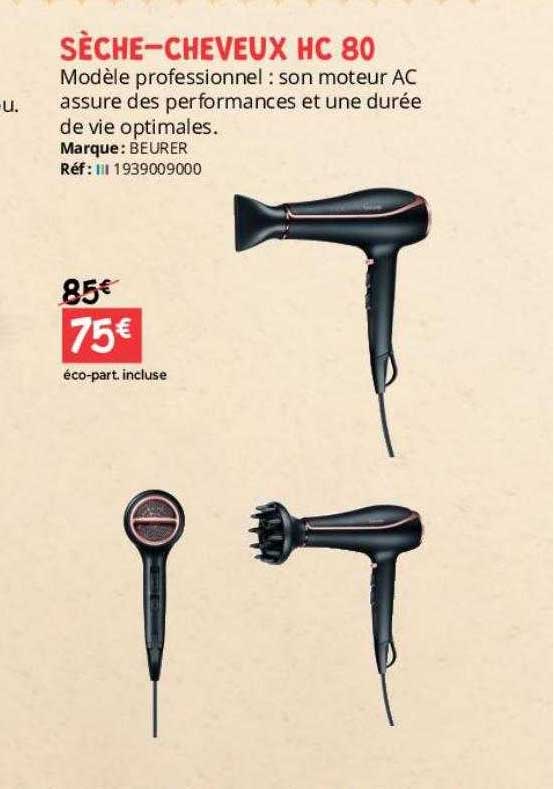 sèche-cheveux hc 80 beurer