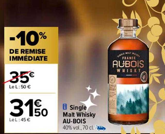 Single Malt Whisky Au-bois