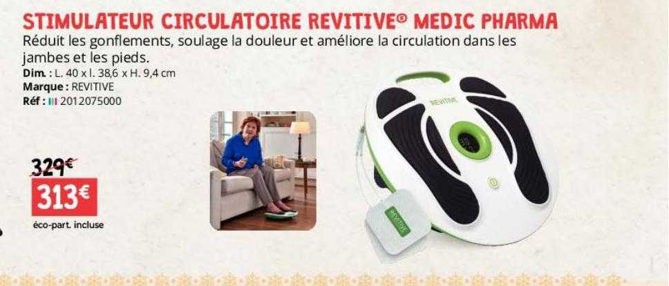 stimulateur circulatoire revitive medic pharma
