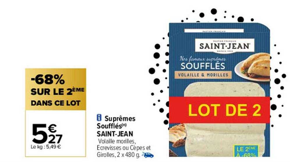 suprêmes soufflés saint-jean