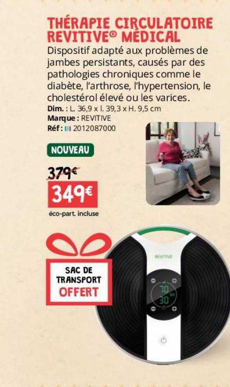 thérapie circulatoire revitive médical