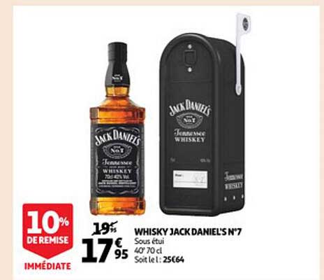 whisky jack daniel's n°7
