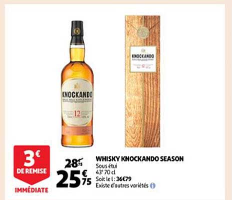 whisky knockando season