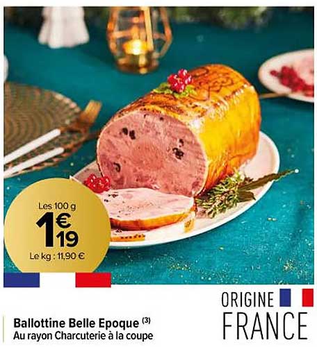 ballottine belle époque