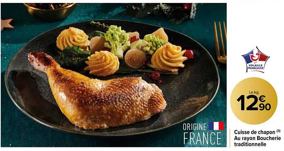 Cuisse De Chapon Au Rayon Boucherie Traditionnelle