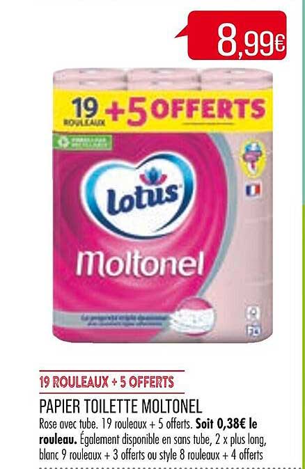 Papier Toilette Moltonel